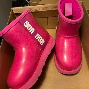 Ugg Mini Rain/Snow Boots, Kid 11us, Pink